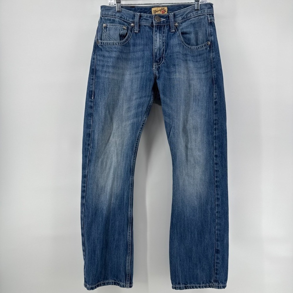 Wrangler 20X Style 42 Vintage Boot Jeans Men's 31 x 32 Blue Denim Western Cowboy